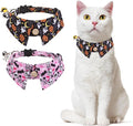 Halloween Cat Collar with Bells & Cute Pendant by DILLYBUD