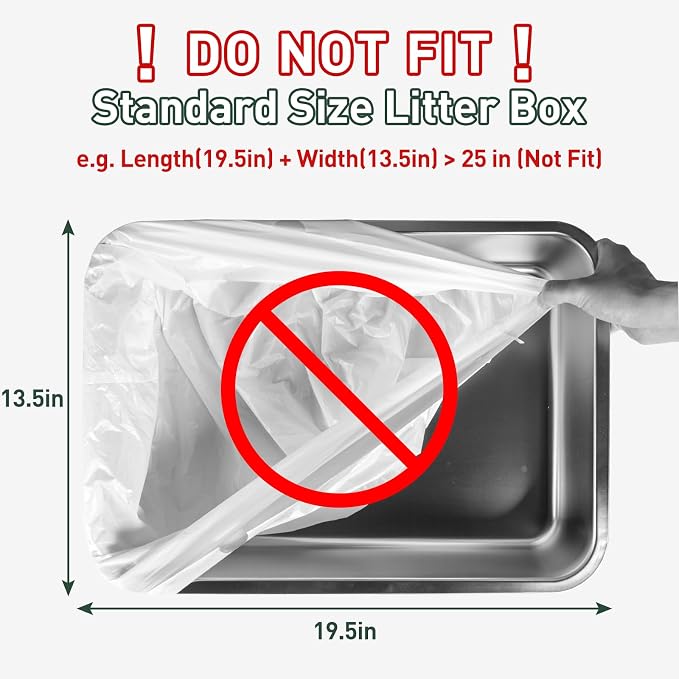 ANWA 120 Count Cat Litter Box Liners - Image 4