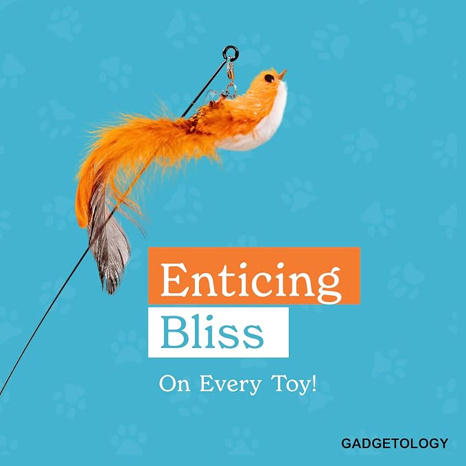 Interactive Bird Simulation Cat Toy Set - Image 10