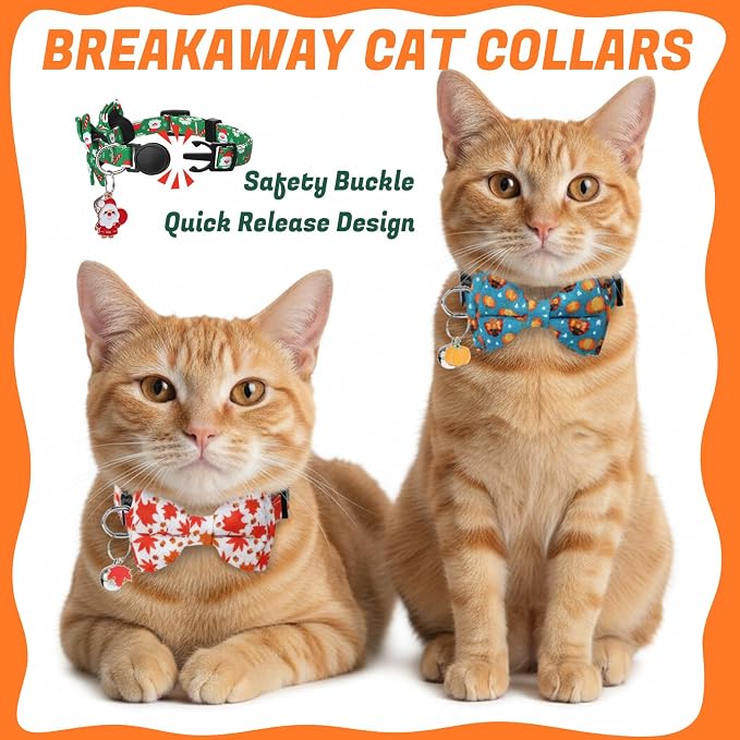 18 Pcs Holiday Cat Collars St. Patrick's Day Cat Collars - Image 4