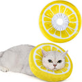 ANWA Adjustable Cat Cone Collar Soft, Cute Cat Donut Collar After Surgery by ANWA