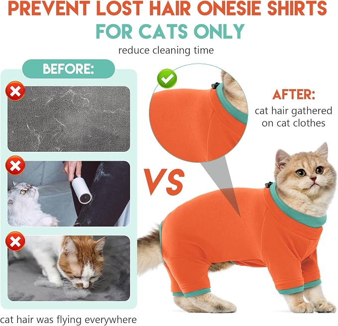 Sticky Cat Clothes Stretchy, Sphynx Hairless Sweater & Pajamas - Image 3