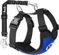 SlowTon Dog Seat Belt Harness for Car, Dog Car Harness Adjustable Mesh by SlowTon