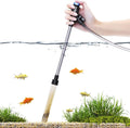 Gravel Vacuum for Aquarium, Fish Tank Cleaner Kit, Mini Manual Fishtank Vacuum by SEAOURA