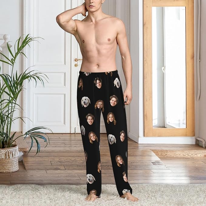 Personalized Pajama Pants For Men Women Custom Pajama Pants - Image 4