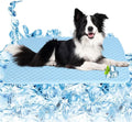 SOMOYA Upgrade Self-Cooling Mat Thicken Dogs Cooling Mat Washable Non-Slip Pet by SOMOYA