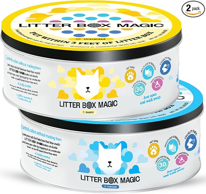 Cat Litter Deodorizer Jar by LitterBoxMagic