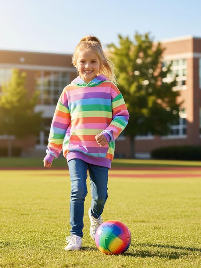 WELAKEN Sweatshirts for Girls Toddler & Kids II Little Girl's Pullover Tops - Image 2