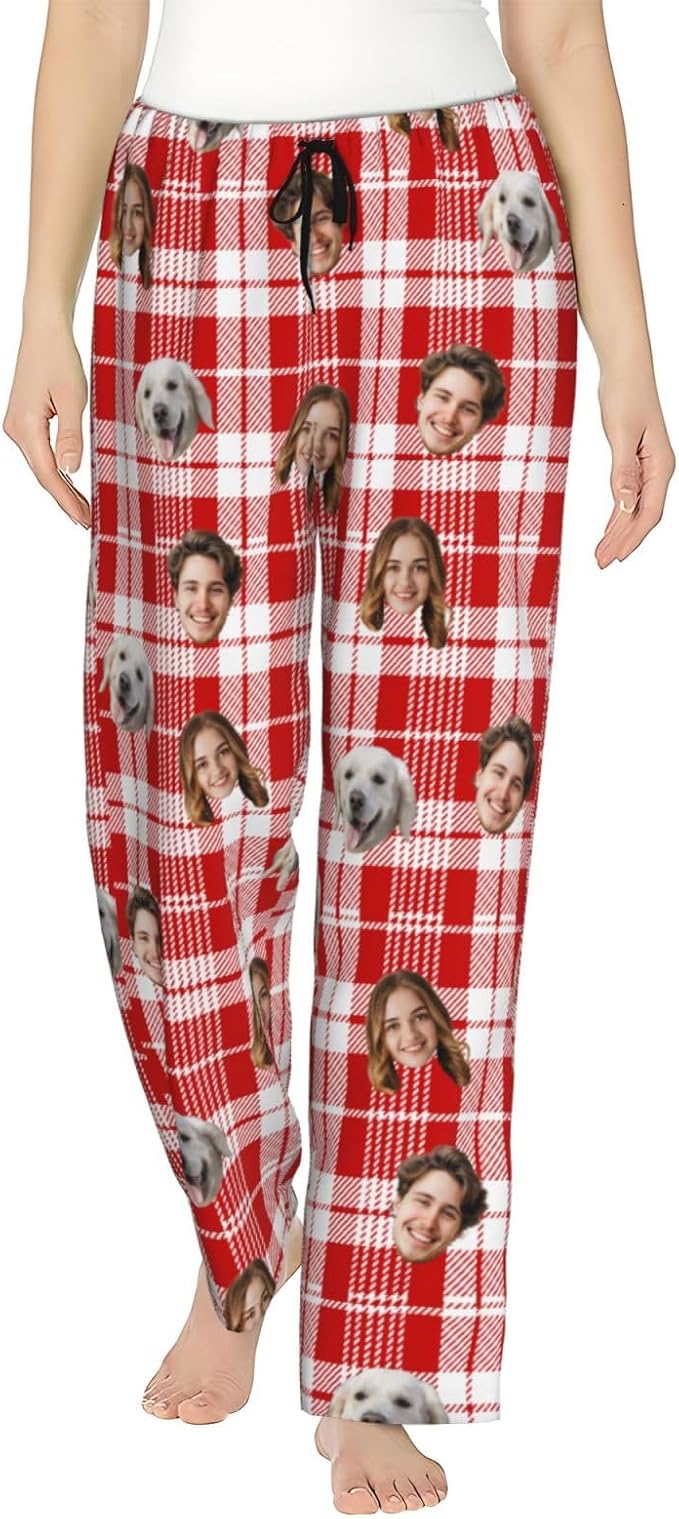 Personalized Pajama Pants For Men Women Custom Pajama Pants by Unknown