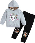 Toddler Baby Girls Clothes Long-sleeve Tie Dye Hoodie Sweatshirt Pants Hooded by Axumity