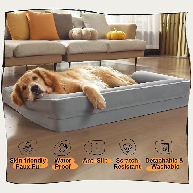 Extra Large Dog Bed-Orthopedic Waterproof XL Dog Bed - Image 6