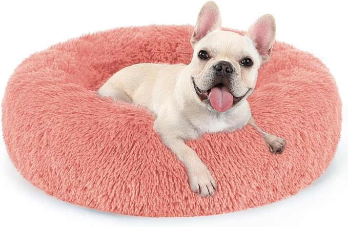 rabbitgoo Calming Dog Bed for Small Medium, 27 inches Pet Bed Machine Washable by rabbitgoo