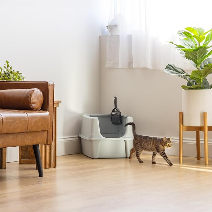 IRIS USA Large Cat Litter Box - Image 5
