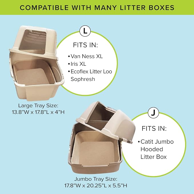 Kitty Sift Disposable Cat Litter Box Large, Durable Portable - Image 4
