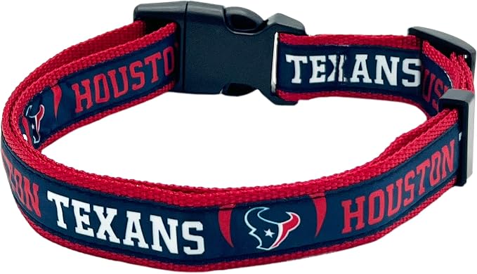 NFL Houston Texans Dog & Cat Collar by PETSFIRST