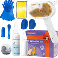 Pet Steam Brush for Dog & Cat – shower bath brush – Steam for Shedding & by VVWVVW