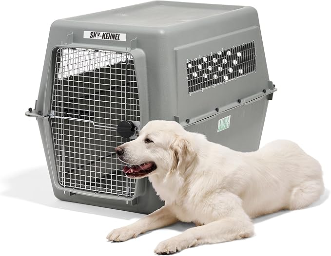 Petmate Sky Kennel IATA Airline Compliant Plastic Dog Crate - Image 3