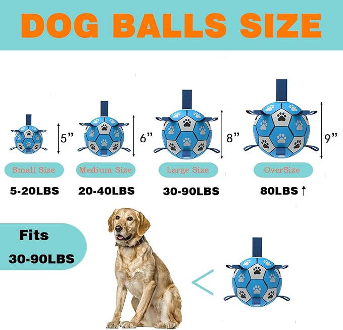 Durable Rope Tug Soccer Ball Dog Toy - Image 2