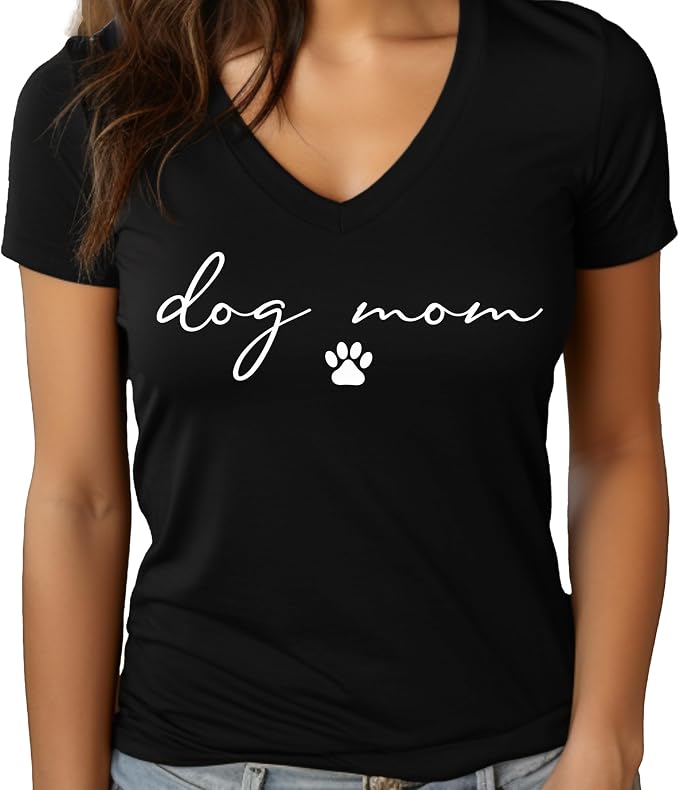 Custom Dog Mom Shirt for Women Pet Ears Sweatshirt by CustomUnique