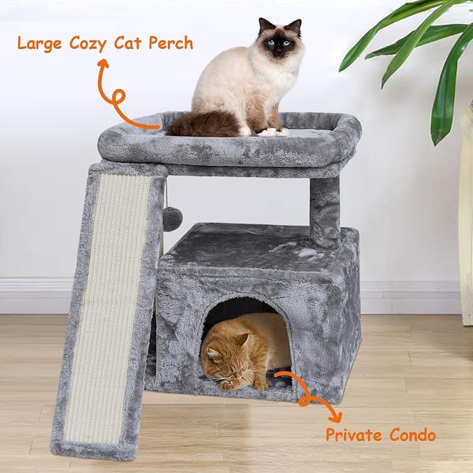 Small Cat Tree for Indoor Cats，Cat Tower - Image 4