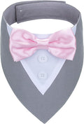 ADOGGYGO Formal Dog Tuxedo Wedding Pet Bandana Collar by ADOGGYGO