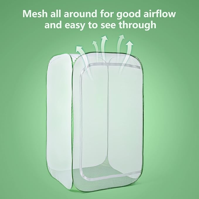 48" Outdoor Mesh Plant Enclosure, Mesh Plant Cover - Image 3