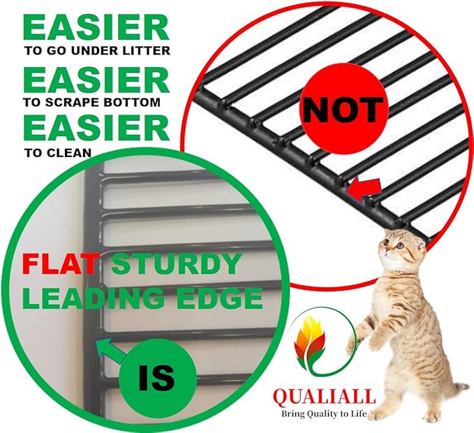 Metal Cat Litter Scoop, Fast Kitty Box Pooper Scooper - Image 4