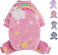 Dog Sweaters Small Girl Warm Fleece Pajamas, Cute Extra Small Dog Clothes by Unknown
