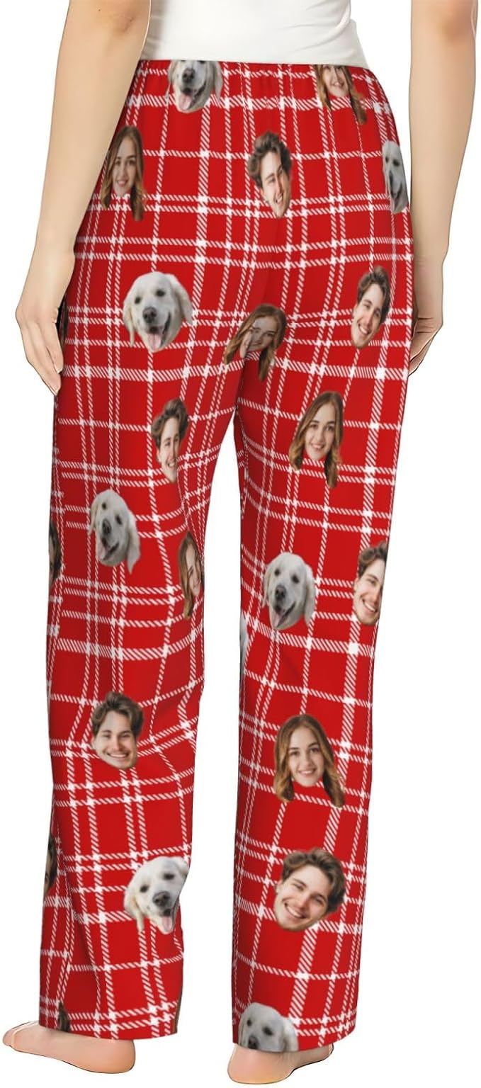 Personalized Pajama Pants For Men Women Custom Pajama Pants - Image 3