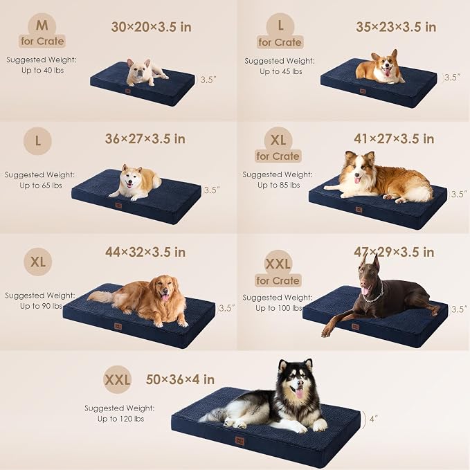 EHEYCIGA Orthopedic XXL Dog Beds - Image 2
