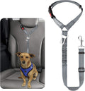 BWOGUE Pet Dog Cat Seat Belt Reflective Car Dog Headrest Restraint Leash by BWOGUEPetHome