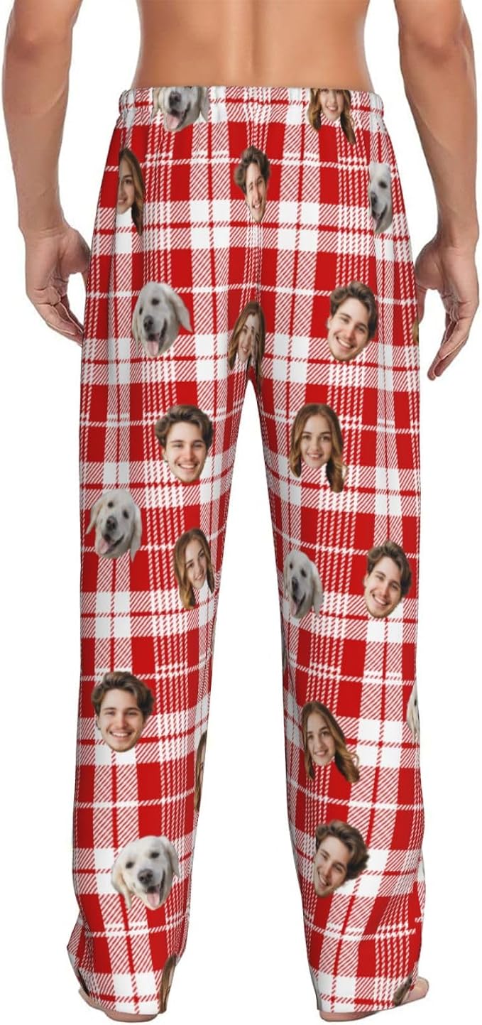 Personalized Pajama Pants For Men Women Custom Pajama Pants - Image 3