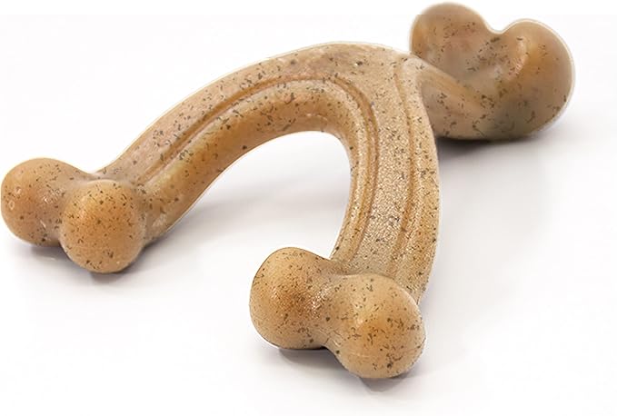 Nylabone Gourmet Style Wishbone Strong Chew Toy by Nylabone
