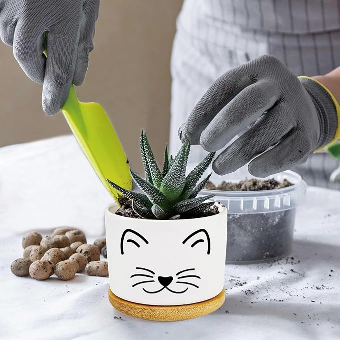 Window Garden Cat Planter Pots, Cat Gifts - Image 5