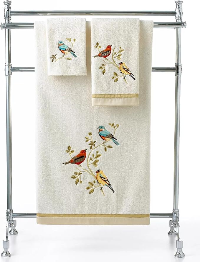 Avanti Linens - Fingertip Towel, Soft & Absorbent, Nature Isnpired Bathroom - Image 3