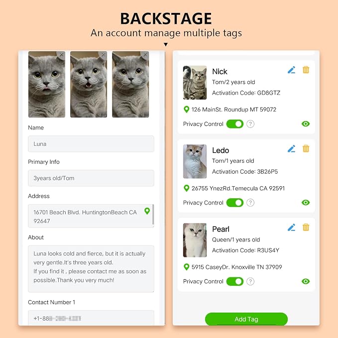 3-Pack Smart ID Cat Collar - Image 8