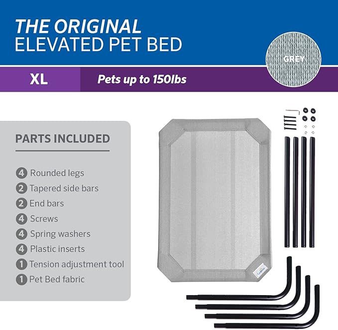 Coolaroo Original Elevated Dog Bed - Image 4