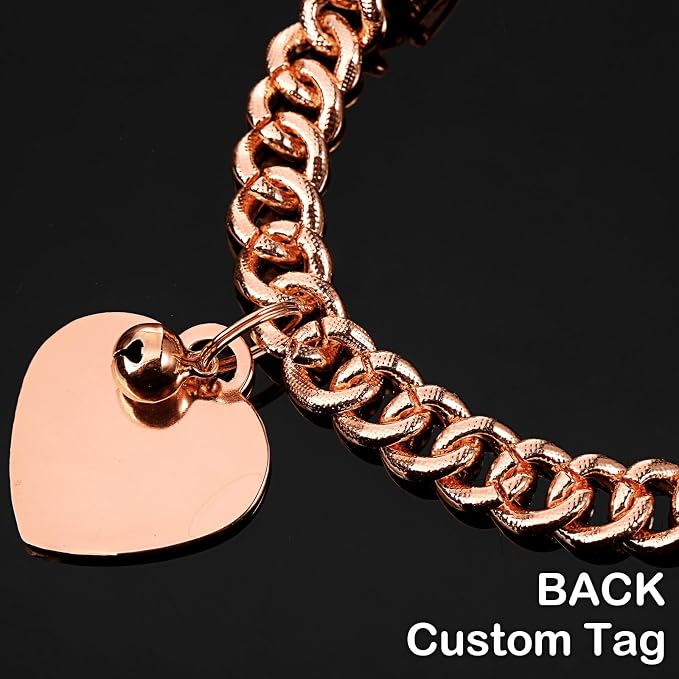Hillban Dog Chain Gold-Plated Diamond Collar - Image 4