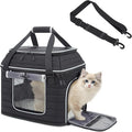 Top-Expandable Pet Carrier: NOBLE DUCK Airline Approved Pet Travel Bag by NOBLE+DUCK