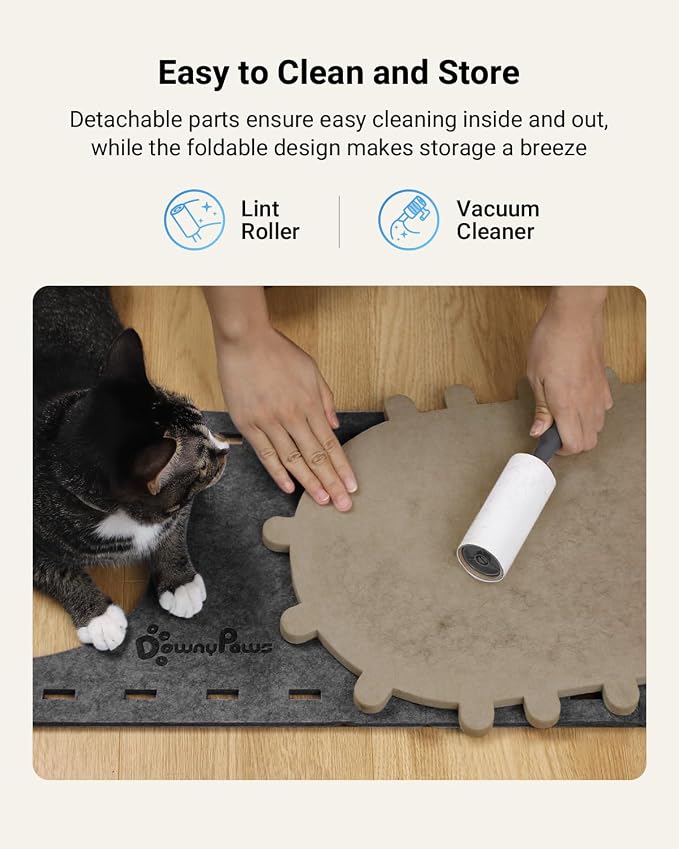 DownyPaws Cat House for Indoor Cats, Cat Bed Cave for Multiple & Large Cats Up - Image 7