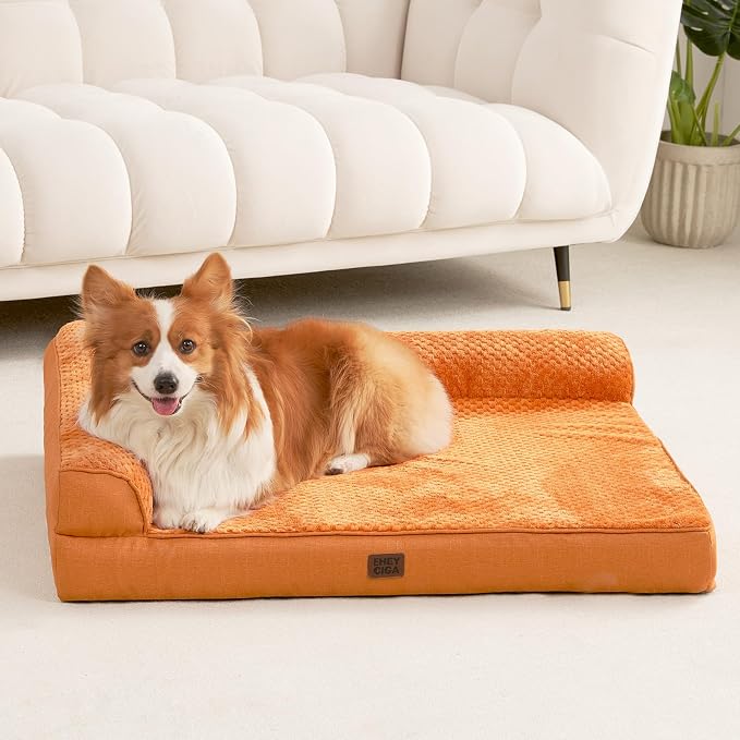 EHEYCIGA Memory Foam Dog Bed Large Size Dogs, Orthopedic Dog Bed Large - Image 8
