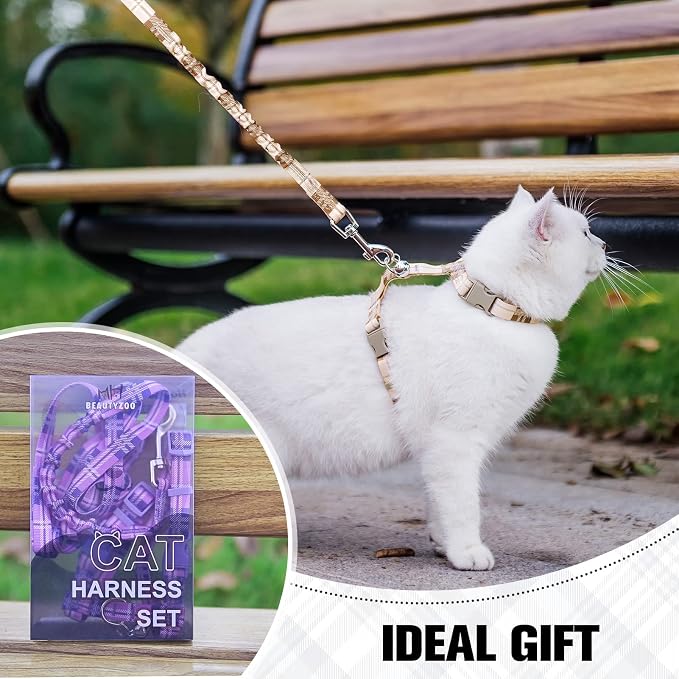 BEAUTYZOO Cat Harness and Leash Set Escape Proof - Image 6