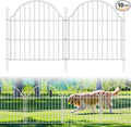 10 Panels No Dig Decorative Garden Fence by Blingluck