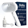 3 In 1 Self Cleaning Steamy Pet Brush, Pets Spray Hair Removal Comb by Unknown