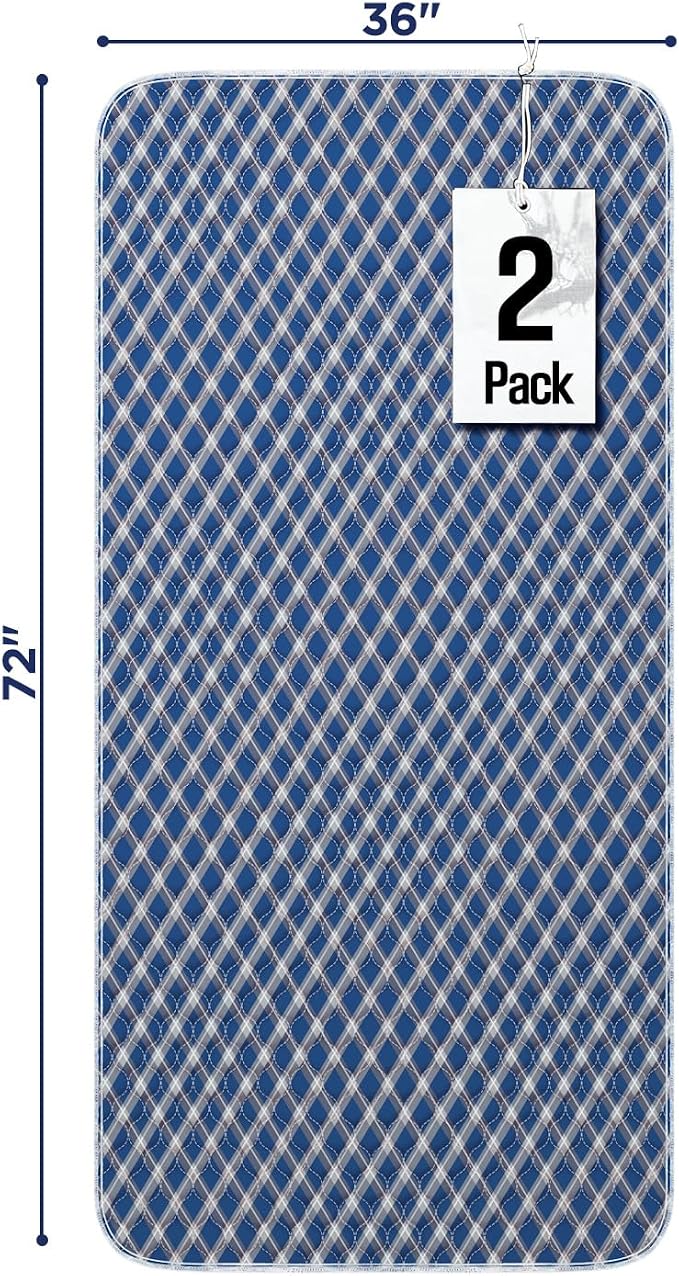 Non-Slip Bed Pads for Incontinence Washable, Waterproof Bed Pads, Bed Wetting - Image 2