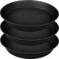 3 Pack of 20 22 inch Plant Saucer, 3.6" Depth Tray, Bath Baths Bowl by Bleuhome