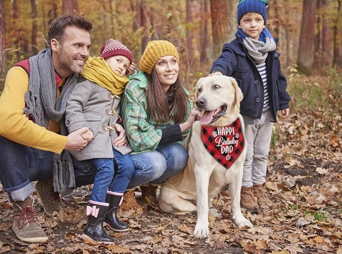 Dog Bandana for Happy Birthday Dad - Image 5