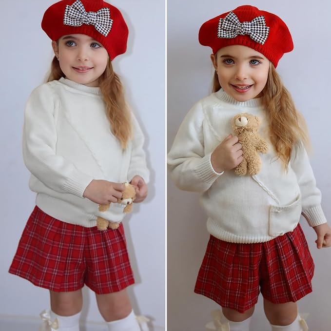 Simplee kids Baby Girl Knit Sweater - Image 2