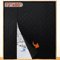 Reversible Wide Magnetic Thermal Insulated Door Curtain by Unknown