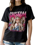Custom Bootleg Rapper Graphic Tees Shirt – Retro 90s Vintage Style, by GLOXO